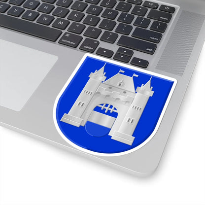 Kampen wapen oud (Netherlands) (Coat of Arms) STICKER Vinyl Kiss-Cut Decal - The Sticker Space