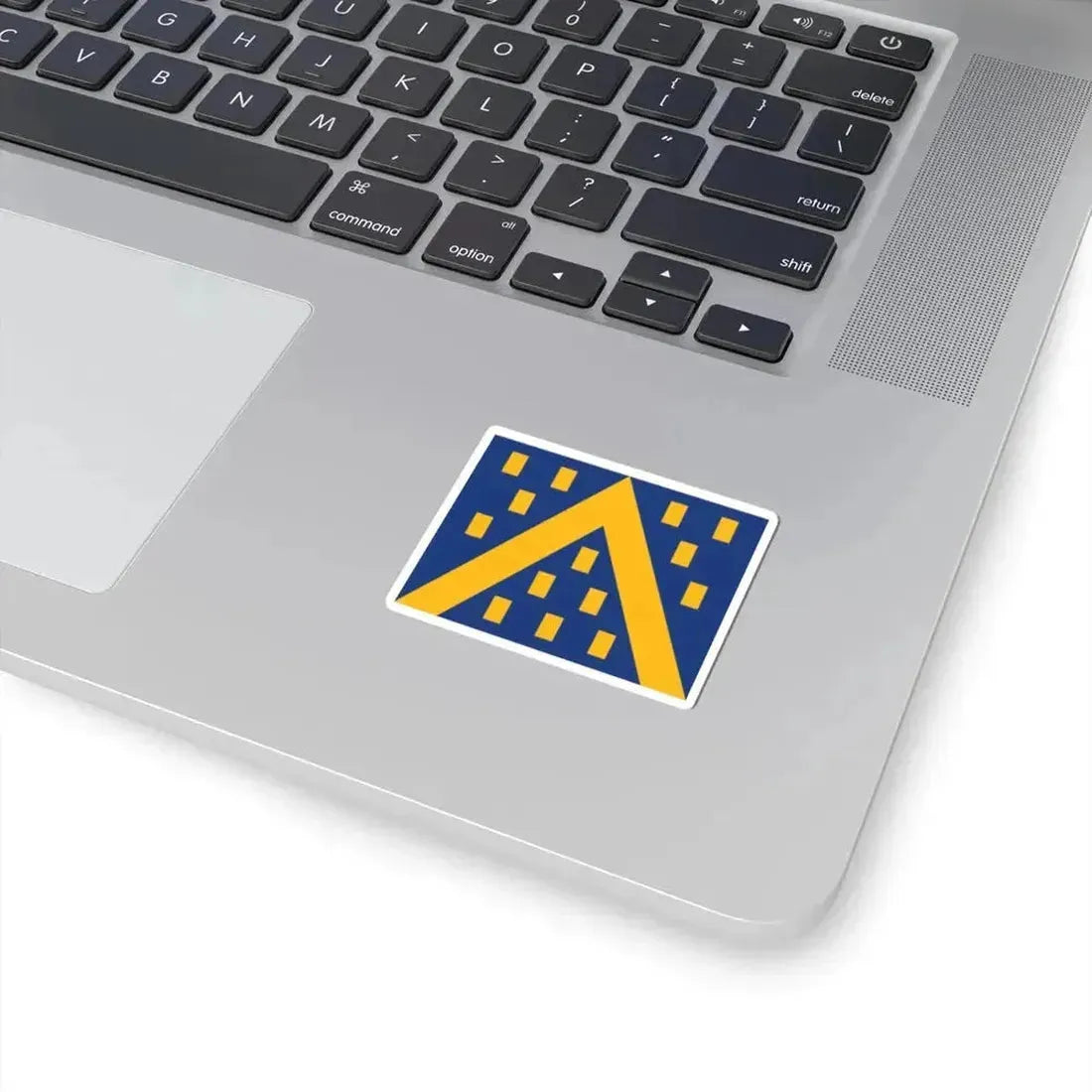 Kampenhout vlag (Belgium) STICKER Vinyl Kiss-Cut Decal - The Sticker Space