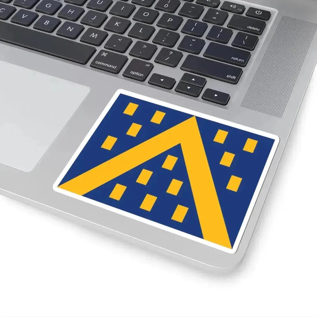 Kampenhout vlag (Belgium) STICKER Vinyl Kiss-Cut Decal - The Sticker Space