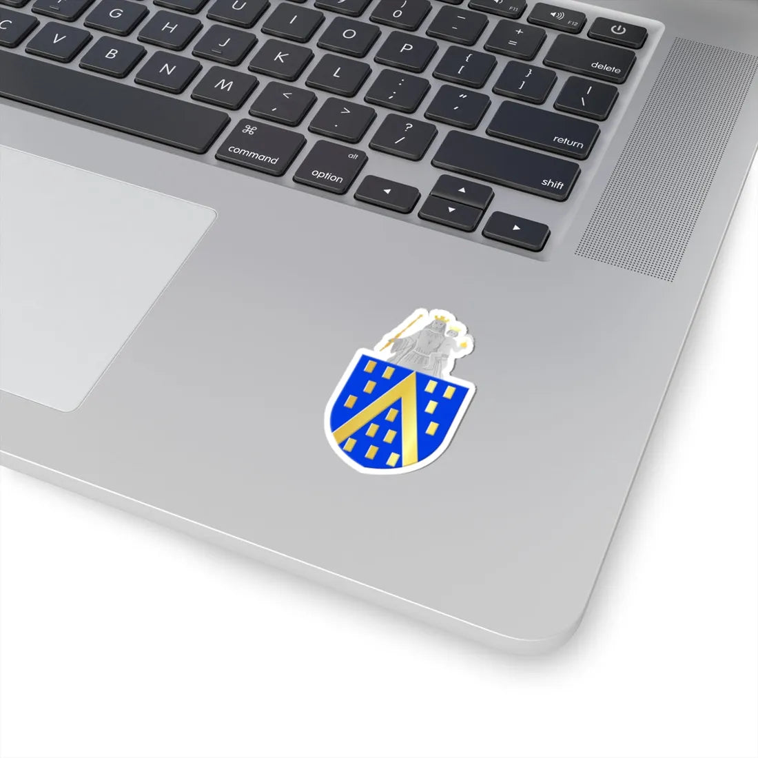 Kampenhout wapen (Belgium) (Coat of Arms) STICKER Vinyl Kiss-Cut Decal - The Sticker Space