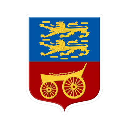 Kamperveen wapen 1890 (Netherlands) (Coat of Arms) STICKER Vinyl Kiss-Cut Decal 3 Inch White - The Sticker Space