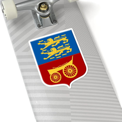 Kamperveen wapen 1890 (Netherlands) (Coat of Arms) STICKER Vinyl Kiss-Cut Decal - The Sticker Space