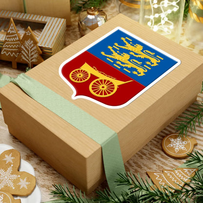 Kamperveen wapen 1890 (Netherlands) (Coat of Arms) STICKER Vinyl Kiss-Cut Decal - The Sticker Space