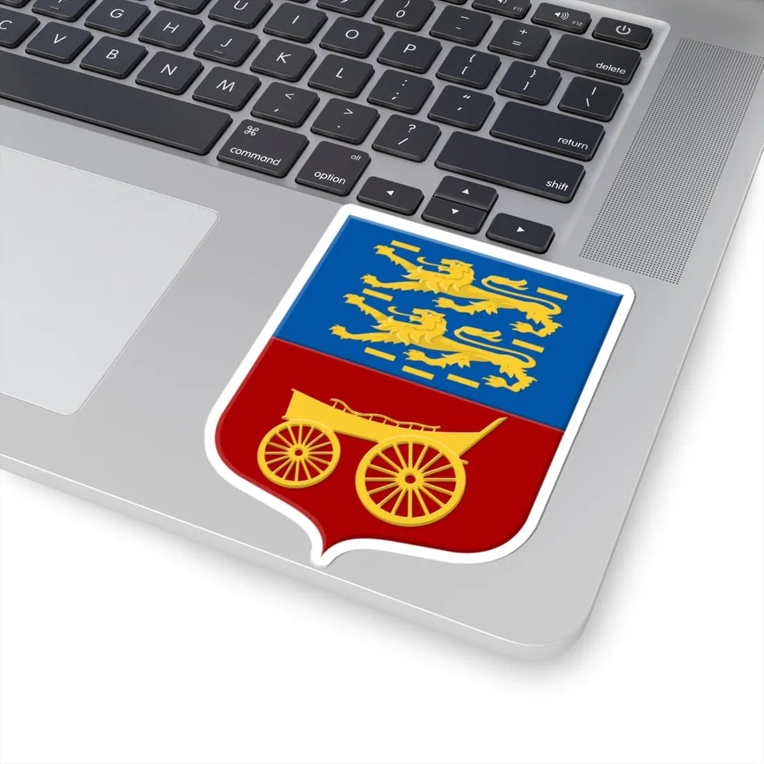 Kamperveen wapen 1890 (Netherlands) (Coat of Arms) STICKER Vinyl Kiss-Cut Decal - The Sticker Space