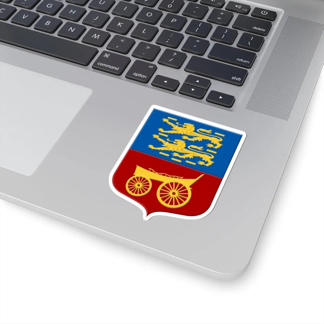 Kamperveen wapen 1890 (Netherlands) (Coat of Arms) STICKER Vinyl Kiss-Cut Decal - The Sticker Space