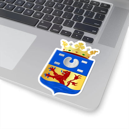Kamperveen wapen (Netherlands) (Coat of Arms) STICKER Vinyl Kiss-Cut Decal - The Sticker Space