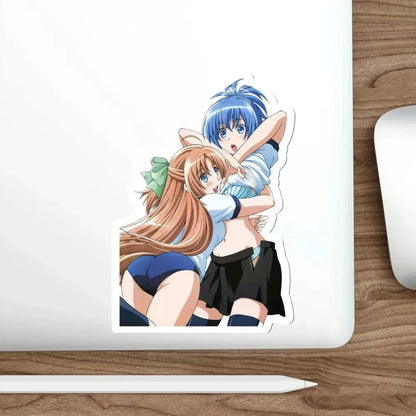 Kampfer - Kaede Sakura and Natsuru Senou (Anime/Ecchi/Waifu) STICKER Vinyl Die-Cut Decal - The Sticker Space