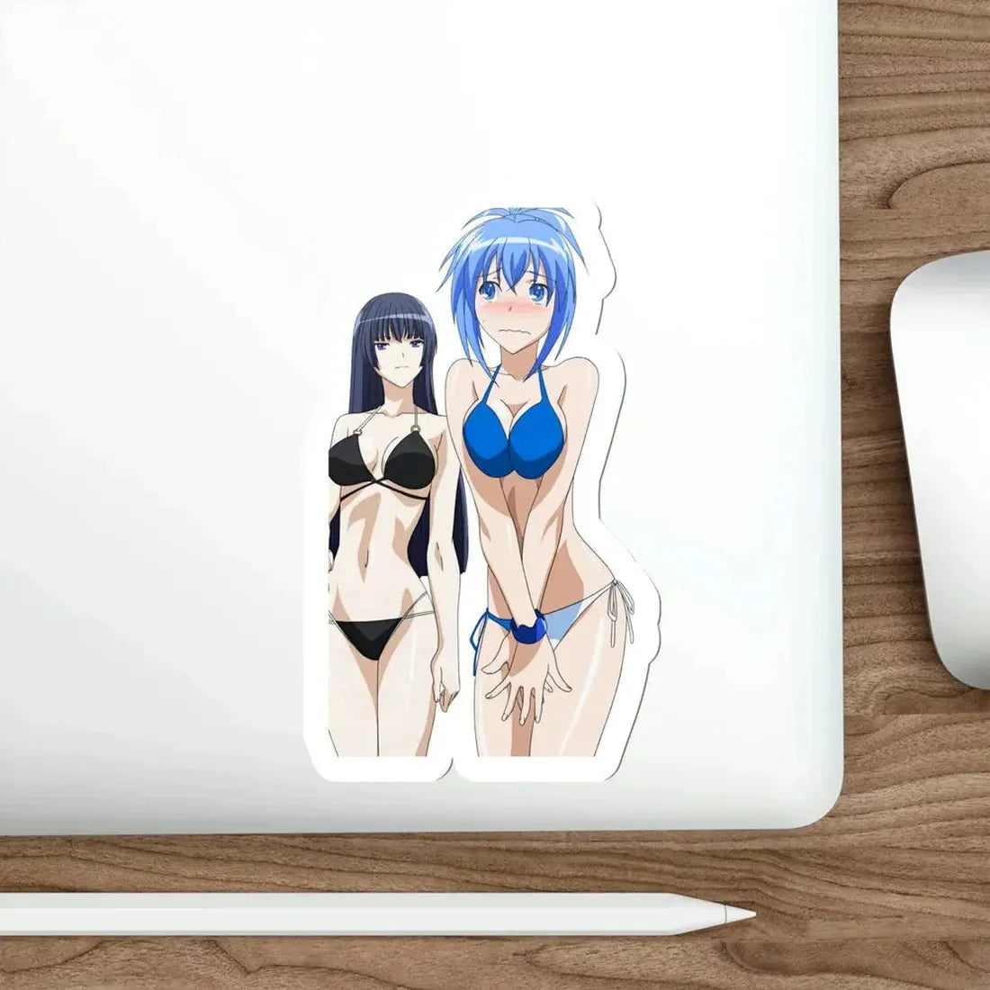 Kampfer - Shizuku Sangō and Natsuru Senou (Anime/Ecchi/Waifu) STICKER Vinyl Die-Cut Decal - The Sticker Space