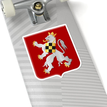 Kampferbeke wapen (Netherlands) (Coat of Arms) STICKER Vinyl Kiss-Cut Decal - The Sticker Space