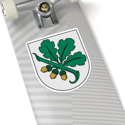 Kandava COA (Latvia) (Coat of Arms) STICKER Vinyl Kiss-Cut Decal - The Sticker Space