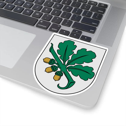Kandava COA (Latvia) (Coat of Arms) STICKER Vinyl Kiss-Cut Decal - The Sticker Space