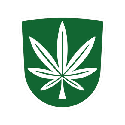 Kanepi valla vapp (Estonia) (Coat of Arms) STICKER Vinyl Kiss-Cut Decal 2 Inch White - The Sticker Space