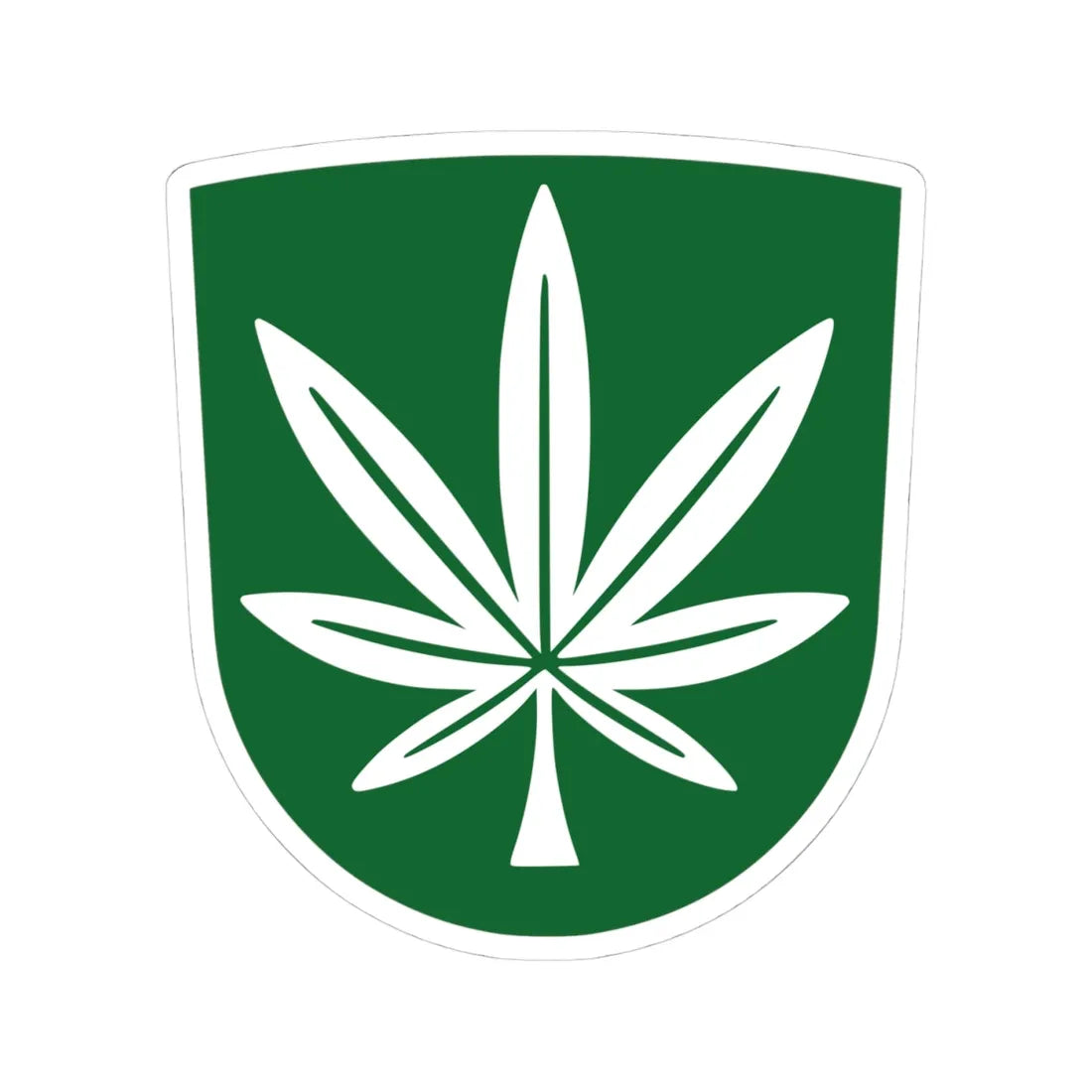 Kanepi valla vapp (Estonia) (Coat of Arms) STICKER Vinyl Kiss-Cut Decal 4 Inch White - The Sticker Space