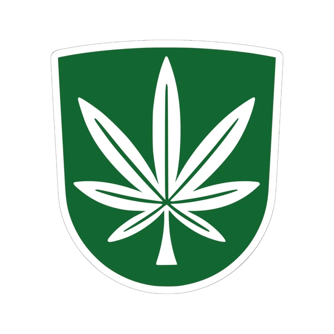 Kanepi valla vapp (Estonia) (Coat of Arms) STICKER Vinyl Kiss-Cut Decal 6 Inch White - The Sticker Space