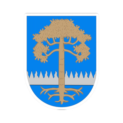 Kankaanpää.vaakuna (Finland) (Coat of Arms) STICKER Vinyl Kiss-Cut Decal 2 Inch White - The Sticker Space