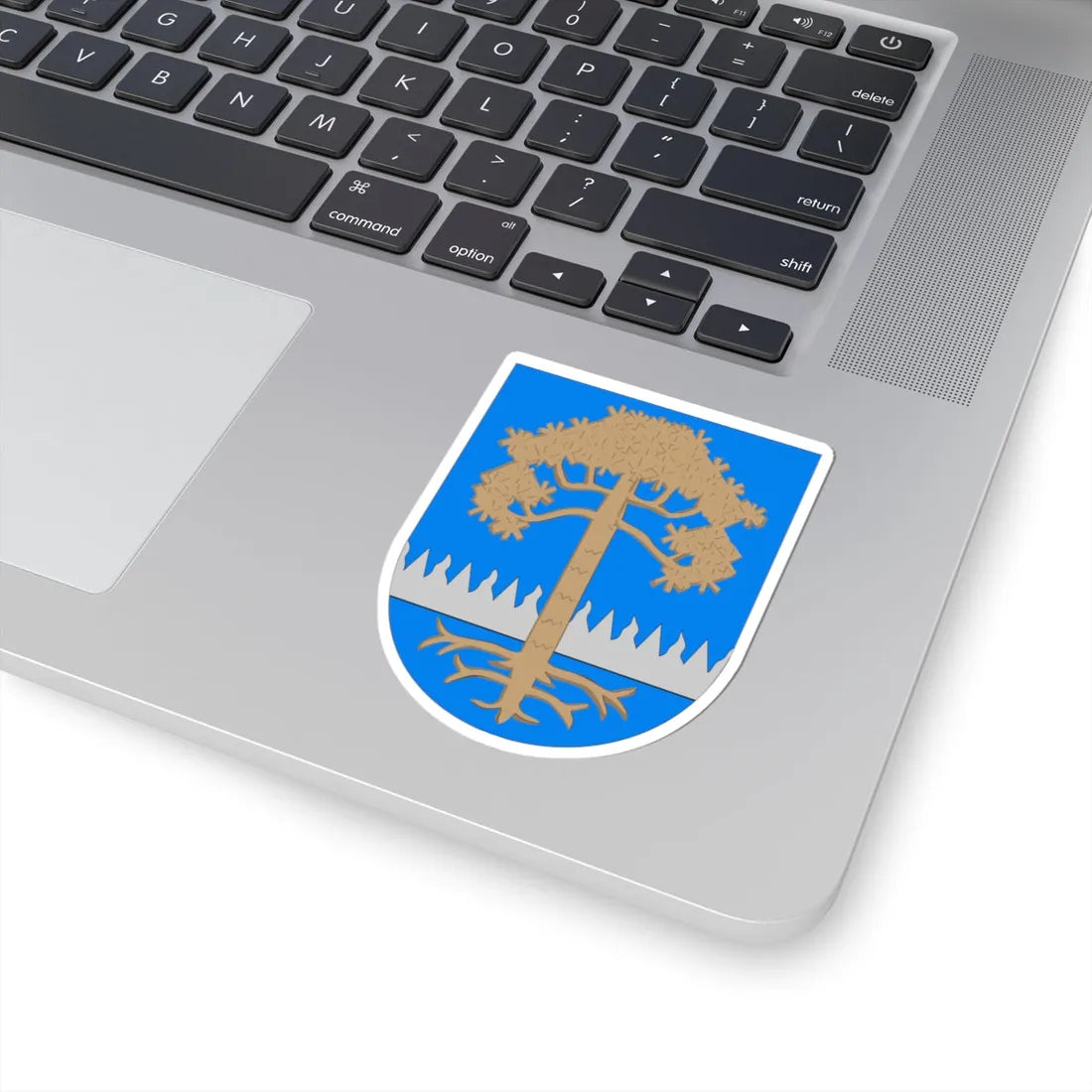 Kankaanpää.vaakuna (Finland) (Coat of Arms) STICKER Vinyl Kiss-Cut Decal - The Sticker Space