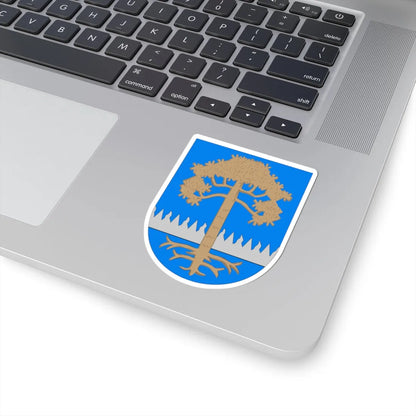 Kankaanpää.vaakuna (Finland) (Coat of Arms) STICKER Vinyl Kiss-Cut Decal - The Sticker Space