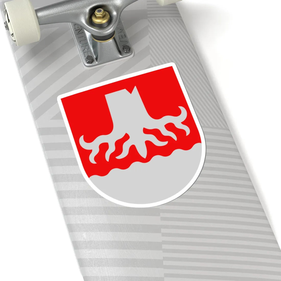 Kannonkoski.vaakuna (Finland) (Coat of Arms) STICKER Vinyl Kiss-Cut Decal - The Sticker Space