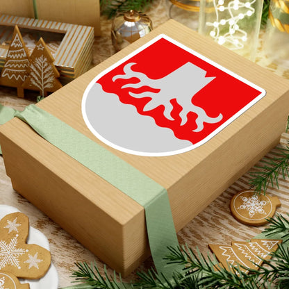 Kannonkoski.vaakuna (Finland) (Coat of Arms) STICKER Vinyl Kiss-Cut Decal - The Sticker Space