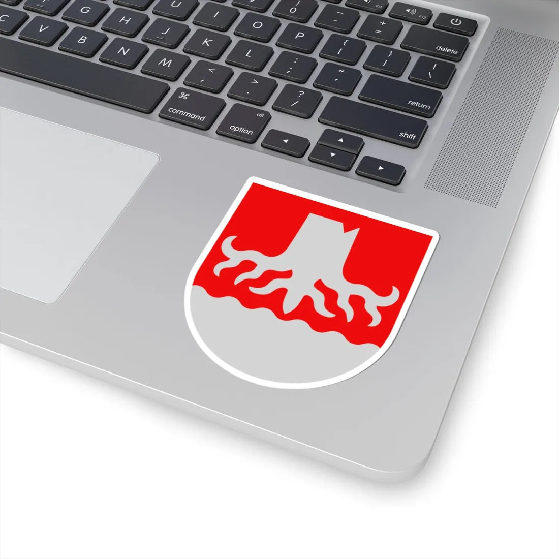 Kannonkoski.vaakuna (Finland) (Coat of Arms) STICKER Vinyl Kiss-Cut Decal - The Sticker Space