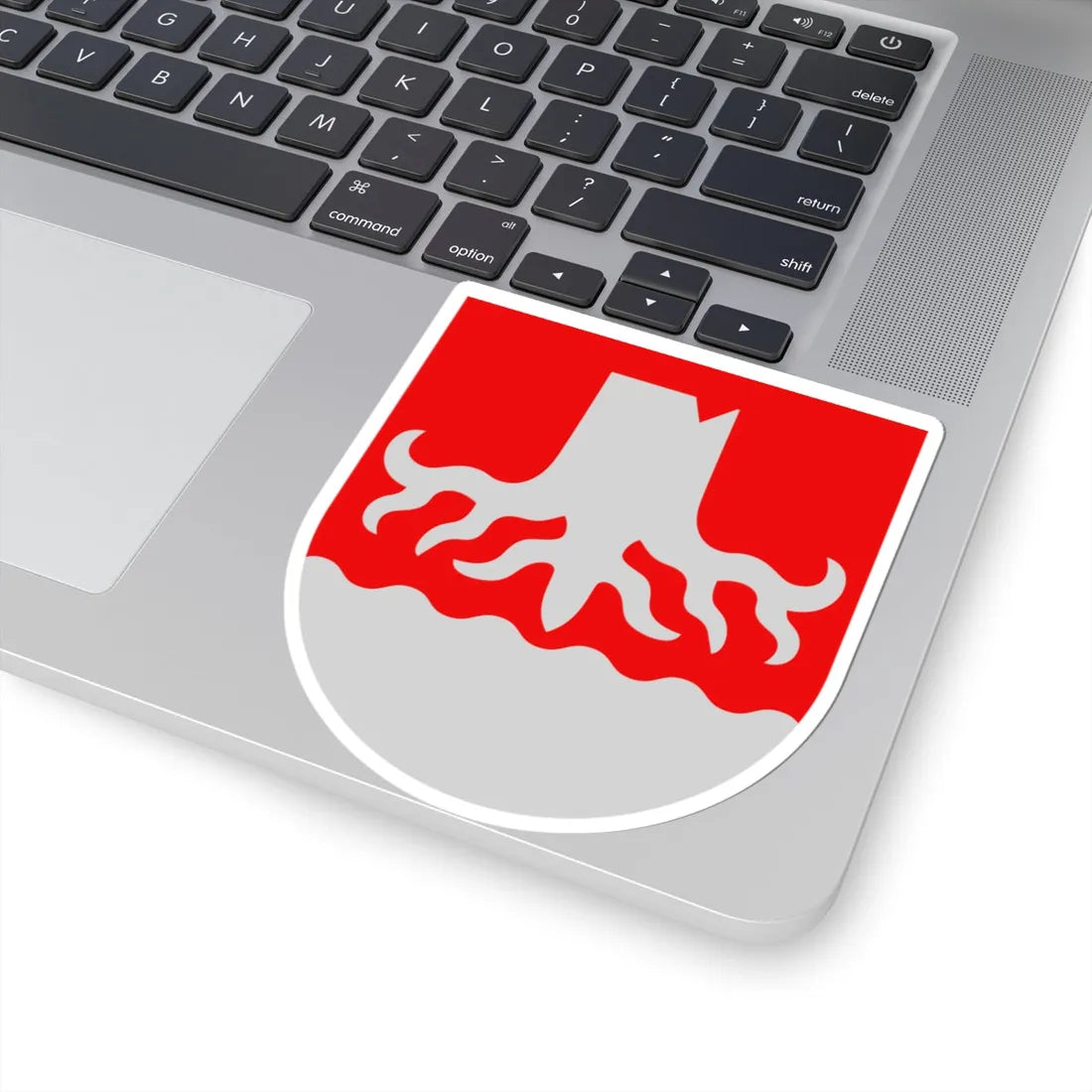 Kannonkoski.vaakuna (Finland) (Coat of Arms) STICKER Vinyl Kiss-Cut Decal - The Sticker Space