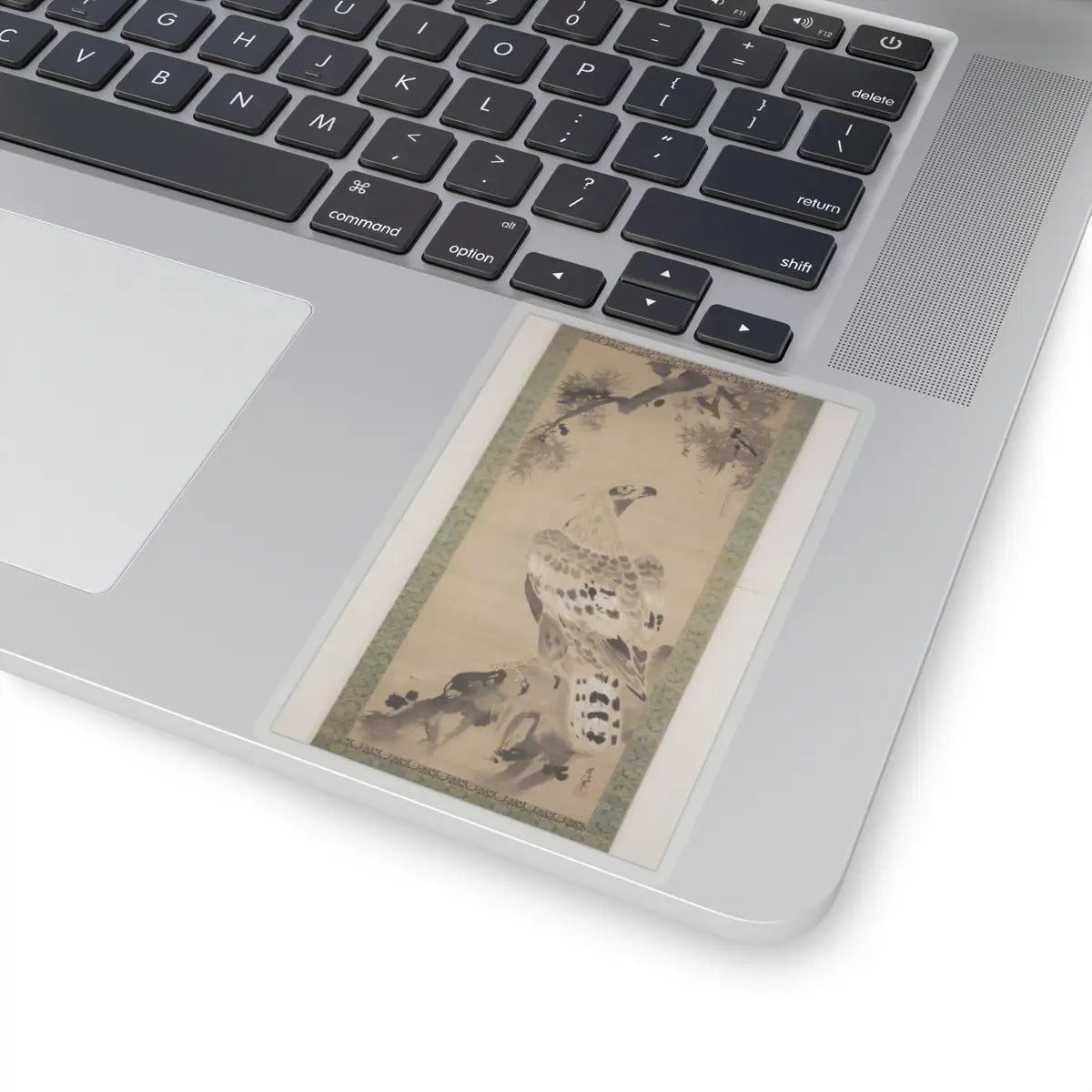 Kano Chikanobu - Eagle - 17th–18th century v2 - STICKER Vinyl Kiss-Cut Decal