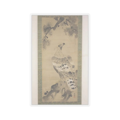 Kano Chikanobu - Eagle - 17th–18th century v2 - STICKER Vinyl Kiss-Cut Decal