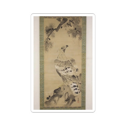 Kano Chikanobu - Eagle - 17th–18th century v2 - STICKER Vinyl Kiss-Cut Decal