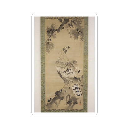 Kano Chikanobu - Eagle - 17th–18th century v2 - STICKER Vinyl Kiss-Cut Decal
