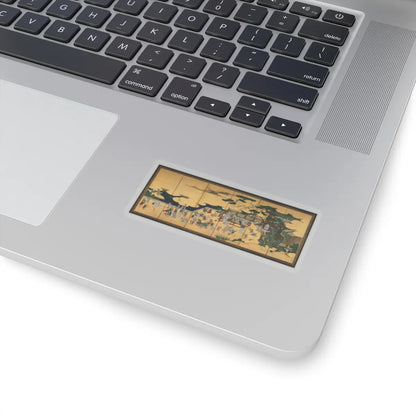 Kano Einō - One Hundred Boys - 17th century v1 - STICKER Vinyl Kiss-Cut Decal