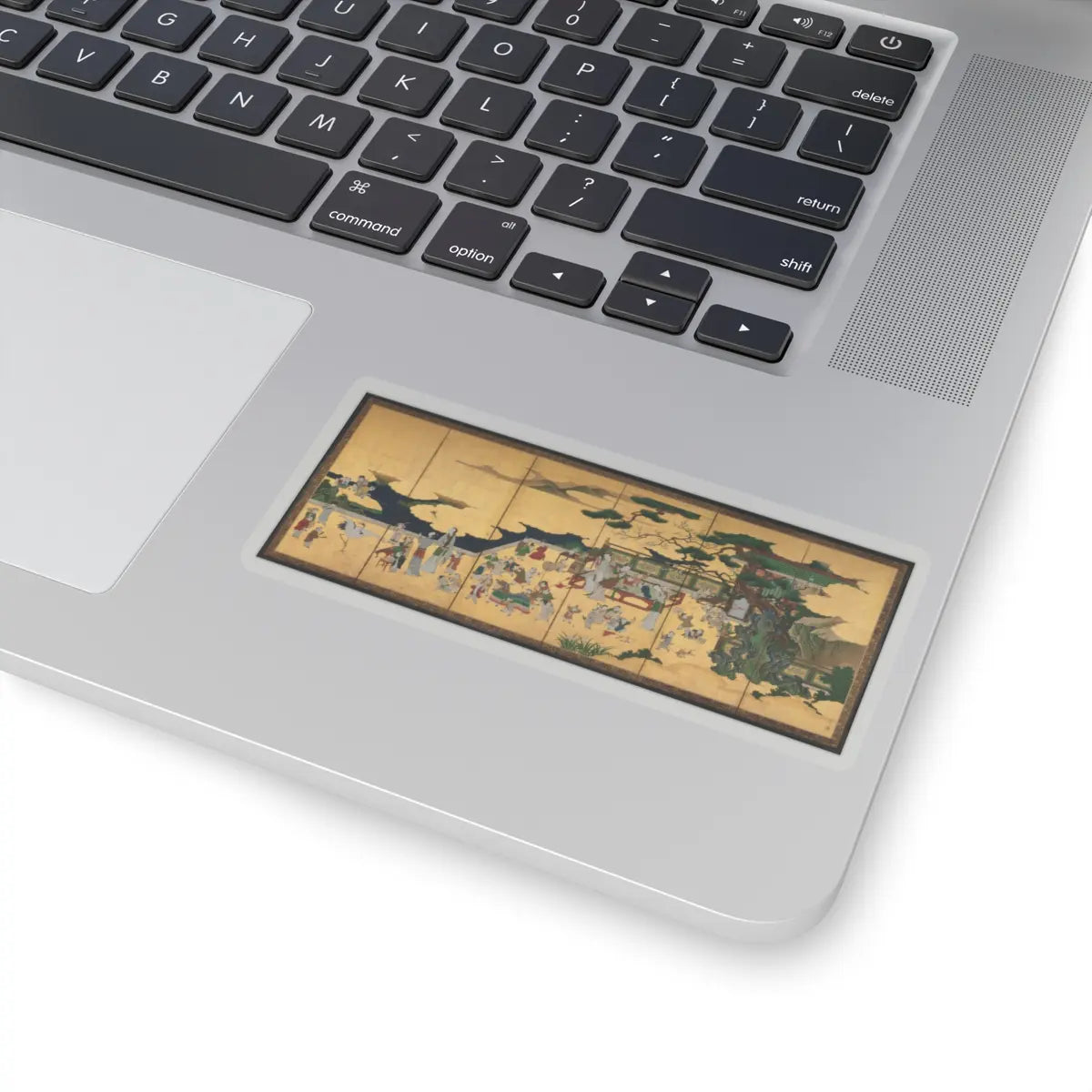 Kano Einō - One Hundred Boys - 17th century v1 - STICKER Vinyl Kiss-Cut Decal