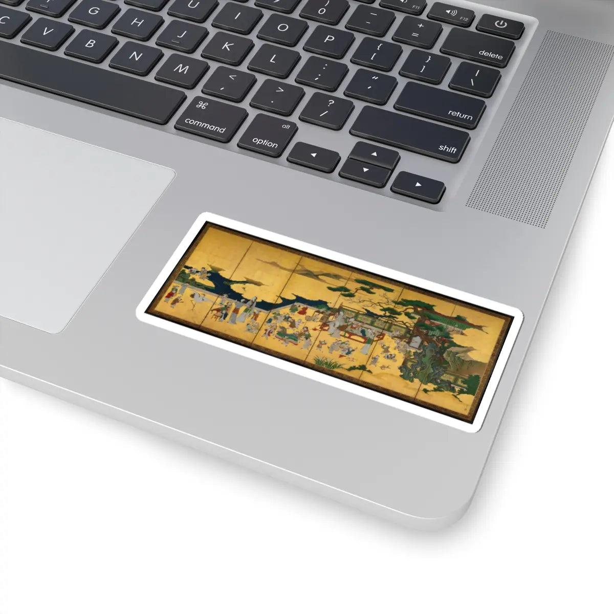 Kano Einō - One Hundred Boys - 17th century v1 - STICKER Vinyl Kiss-Cut Decal