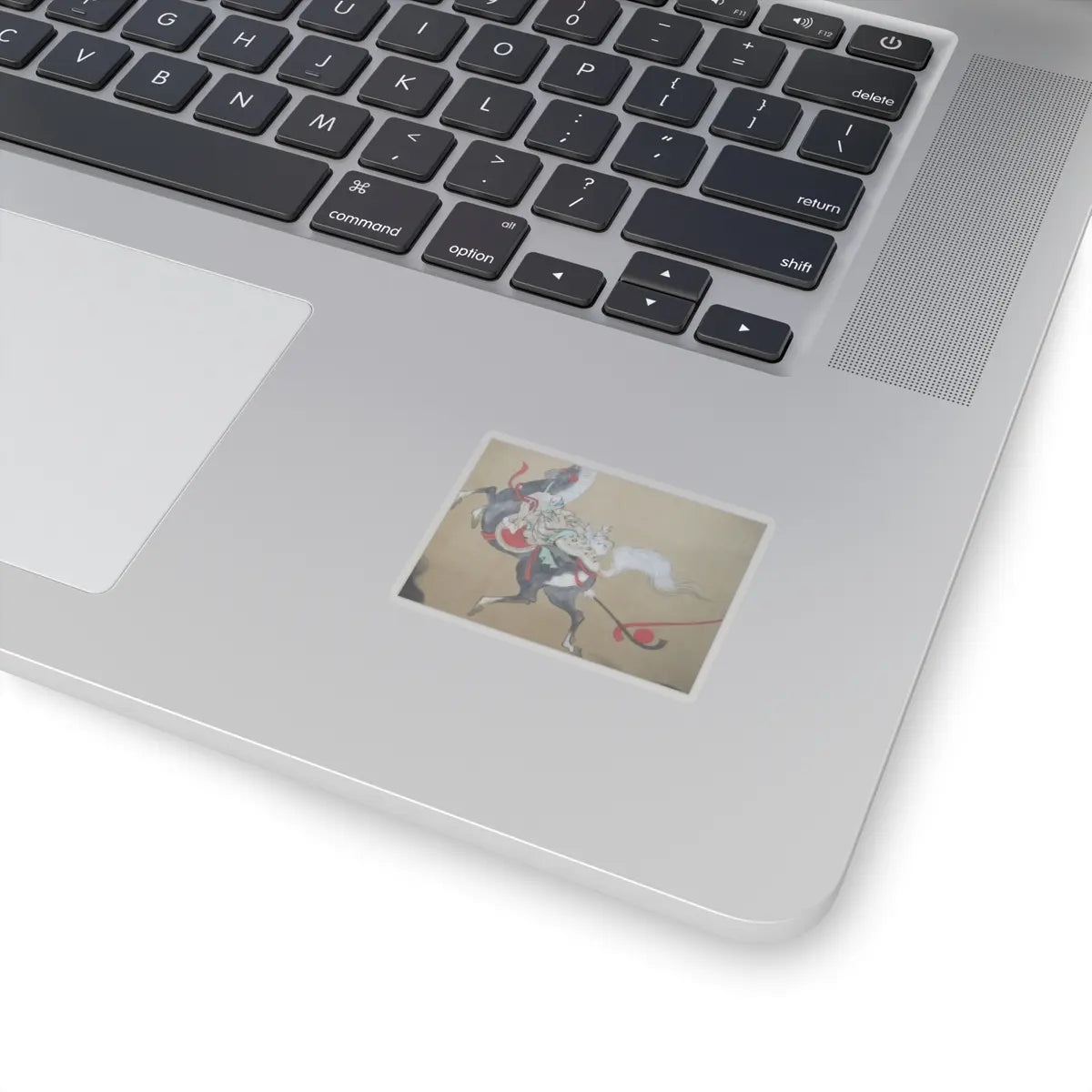 Kano Eisen'in Furunobu 狩野永川院古 - Tartars Playing Polo - early 18th century v3 - STICKER Vinyl Kiss-Cut Decal