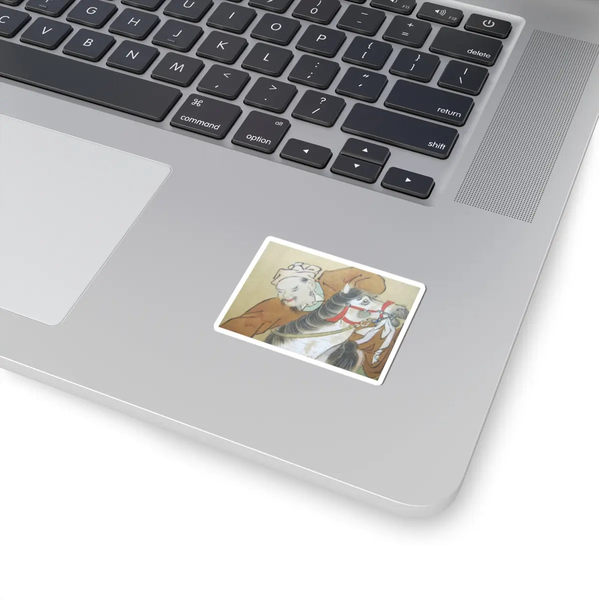 Kano Eisen'in Furunobu 狩野永川院古 - Tartars Playing Polo - early 18th century v5 - STICKER Vinyl Kiss-Cut Decal