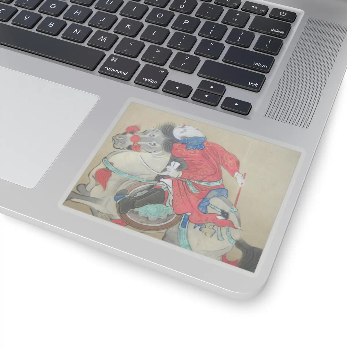 Kano Eisen'in Furunobu 狩野永川院古 - Tartars Playing Polo - early 18th century v6 - STICKER Vinyl Kiss-Cut Decal