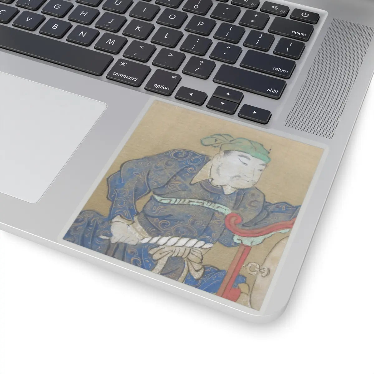 Kano Eisen'in Furunobu 狩野永川院古 - Tartars Playing Polo - early 18th century v7 - STICKER Vinyl Kiss-Cut Decal