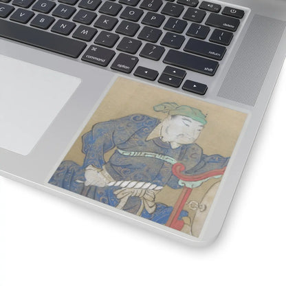 Kano Eisen'in Furunobu 狩野永川院古 - Tartars Playing Polo - early 18th century v7 - STICKER Vinyl Kiss-Cut Decal