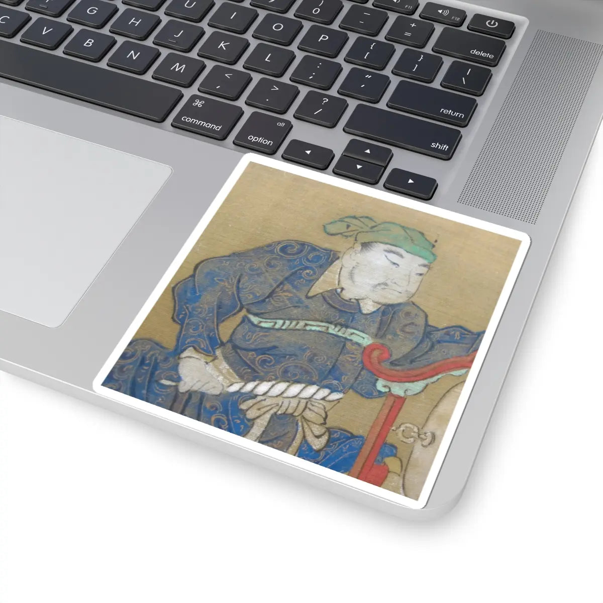 Kano Eisen'in Furunobu 狩野永川院古 - Tartars Playing Polo - early 18th century v7 - STICKER Vinyl Kiss-Cut Decal