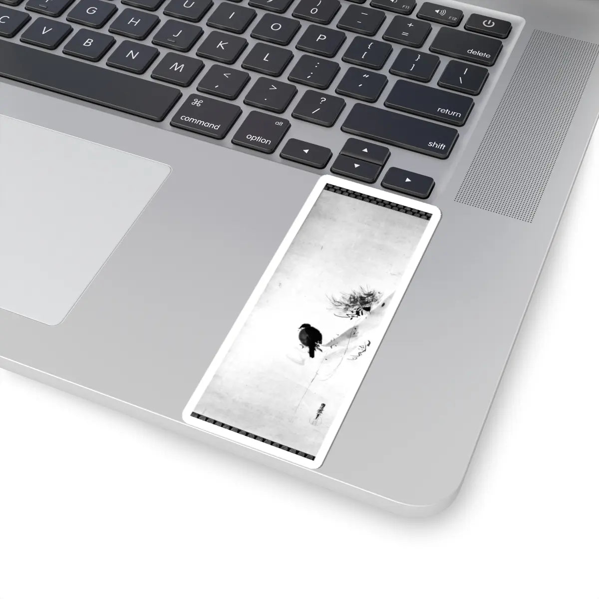 Kano Naonobu - Crow on a Tree - unknown - STICKER Vinyl Kiss-Cut Decal