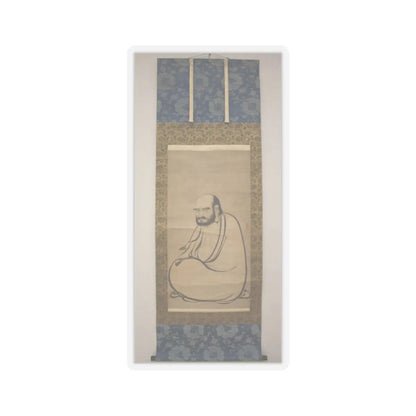 Kano Sanraku 狩野山楽 - Bodhidharma (Daruma) - 17th century v4 - STICKER Vinyl Kiss-Cut Decal