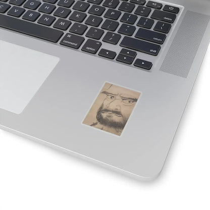Kano Sanraku 狩野山楽 - Bodhidharma (Daruma) - 17th century v6 - STICKER Vinyl Kiss-Cut Decal