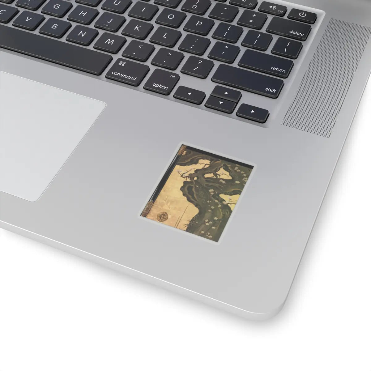 Kano Sansetsu - Old Plum - 1646 v13 - STICKER Vinyl Kiss-Cut Decal