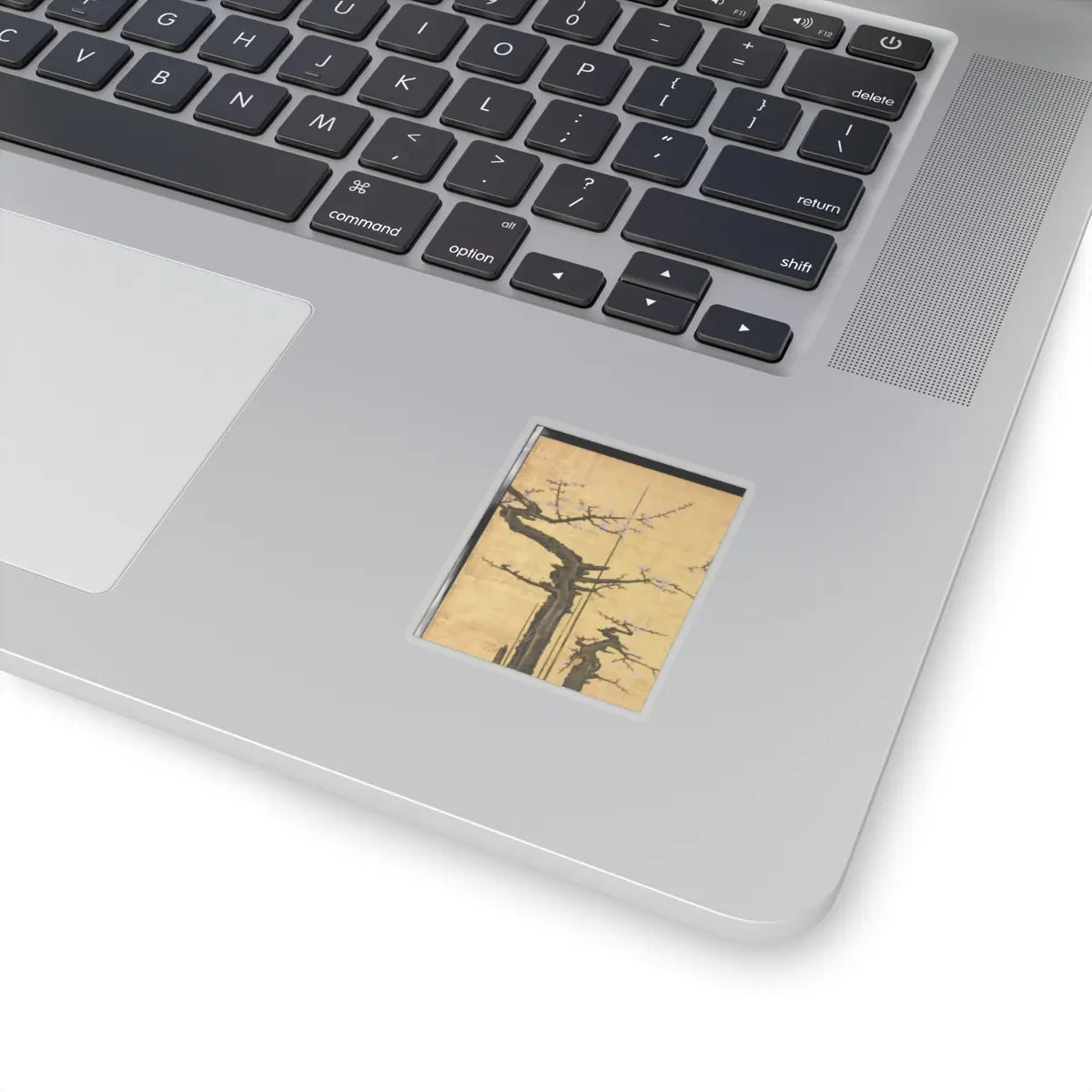 Kano Sansetsu - Old Plum - 1646 v17 - STICKER Vinyl Kiss-Cut Decal