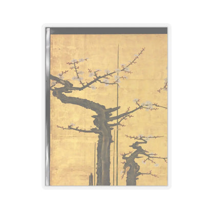 Kano Sansetsu - Old Plum - 1646 v17 - STICKER Vinyl Kiss-Cut Decal