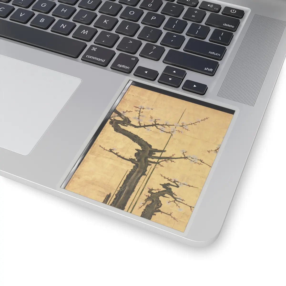 Kano Sansetsu - Old Plum - 1646 v17 - STICKER Vinyl Kiss-Cut Decal