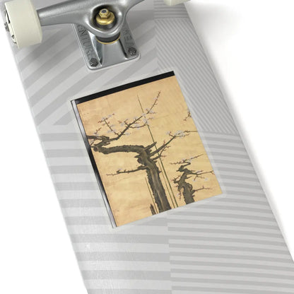 Kano Sansetsu - Old Plum - 1646 v17 - STICKER Vinyl Kiss-Cut Decal