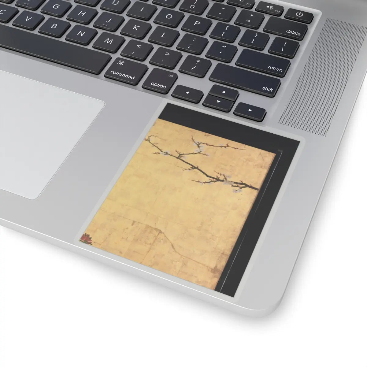 Kano Sansetsu - Old Plum - 1646 v22 - STICKER Vinyl Kiss-Cut Decal