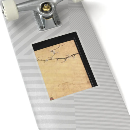 Kano Sansetsu - Old Plum - 1646 v22 - STICKER Vinyl Kiss-Cut Decal