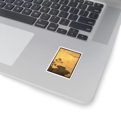 Kano Sansetsu - Old Plum - 1646 v6 - STICKER Vinyl Kiss-Cut Decal