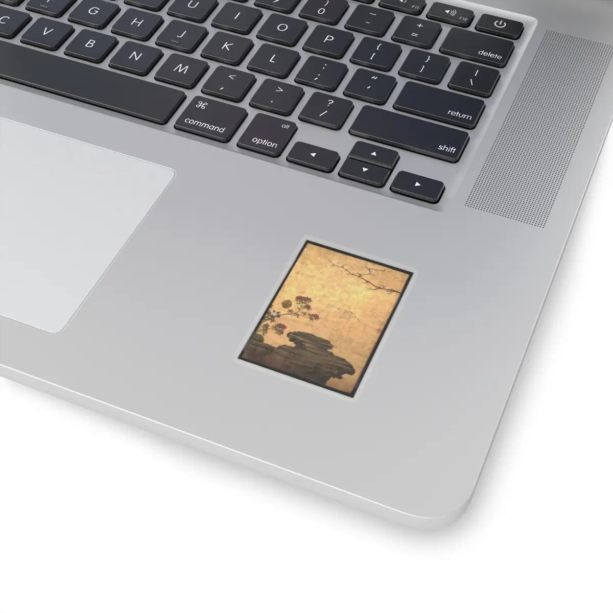 Kano Sansetsu - Old Plum - 1646 v6 - STICKER Vinyl Kiss-Cut Decal